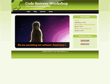Tablet Screenshot of codesorcery.net